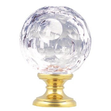 Blown Crystal Finial (clear) – Crystal Magic Collection