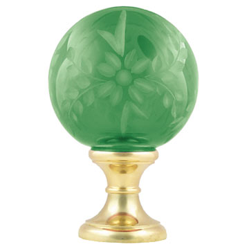 Blown Crystal Finial – Crystal Magic Collection