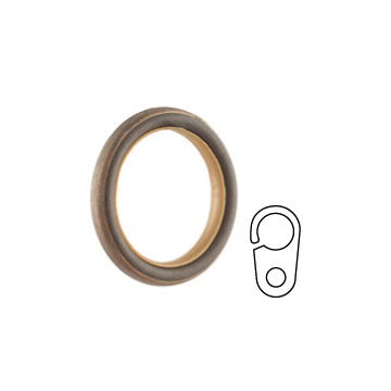 Hollow Ring w/Clip – Opera Collection